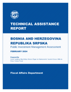 Bosnia and Herzegovina - Rep. Srpska: PIMA